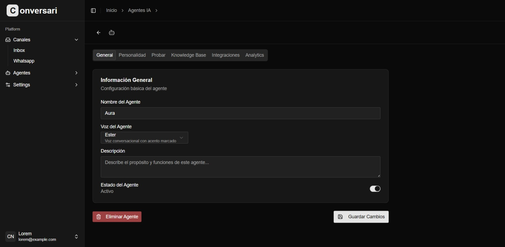 Conversari Screenshot